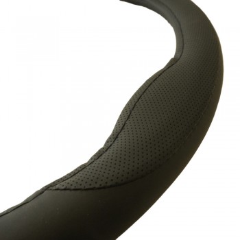 Husa Volan Piele Ecologica Negru 37- 39 Cm Umbrella