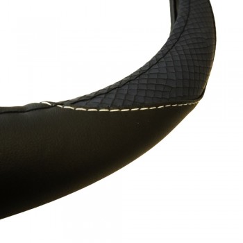 Husa Volan Piele Ecologica Negru 37- 39 Cm Umbrella