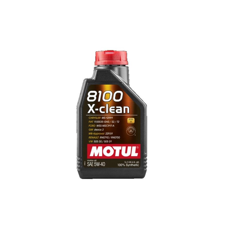 Motul 8100 X-Clean 5W-40 1L