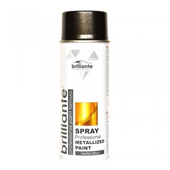 Vopsea Spray Metalizata Negru 400 Ml Brilliante