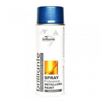 Vopsea Spray Metalizata Albastru 400 Ml Brilliante