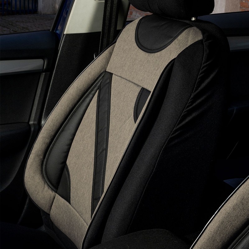 Set Huse Scaun Nero Bej