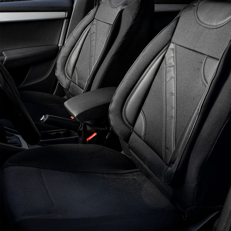 Set Huse Scaun Nero Negru