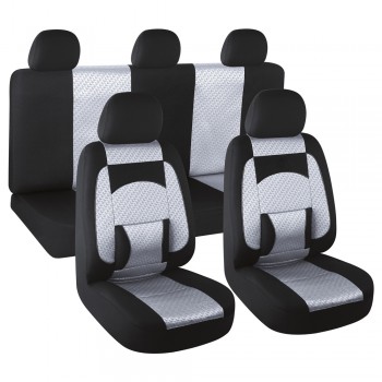 Set Huse Scaun Comfort Gri