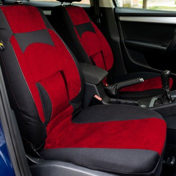 Set Huse Scaun Comfort Rosu