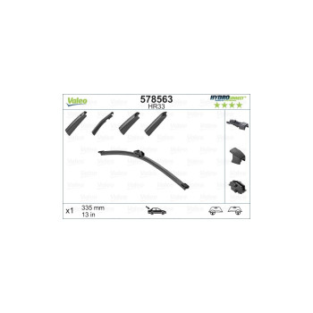 Stergator Valeo Hydroconnect Hf-Hr 335 Mm