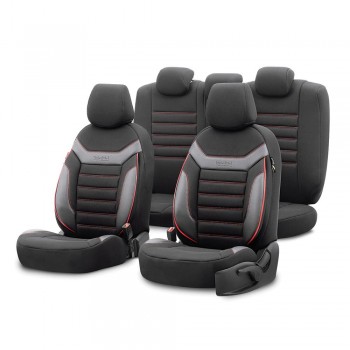 Set Huse Scaun Individual Rosu