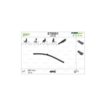 Stergator Parbriz 380 Mm