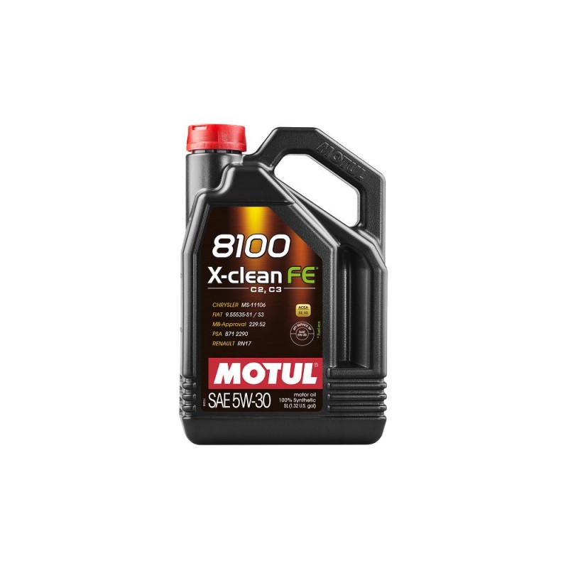 Motul 8100 X-Clean Fe 5W-30 - 5L