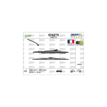 Set Stergatoare Valeo Silencio Conventional 600/450 Mm Vm212