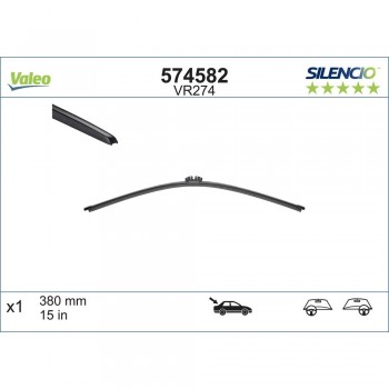 Stergator Luneta Valeo Silencio Flat 380 Mm Vr274