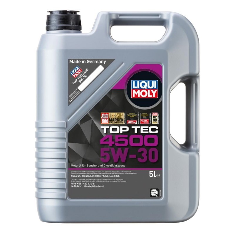 Liqui Moly Top Tec 4500 5W-30- Acea C1-08- 5L