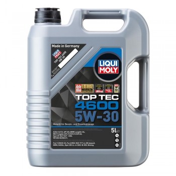 Liqui Moly Top Tec 4600 5W-30- Api Sm/Cf;Opel Dexos2- 5L