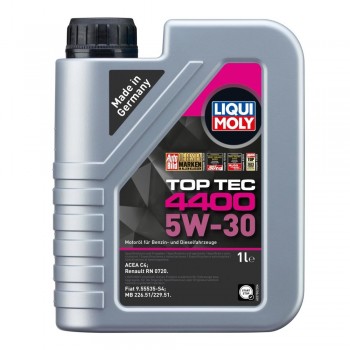 Liqui Moly Top Tec 4400 5W-30- Acea C4-08;Renault Rn 0720- 1L
