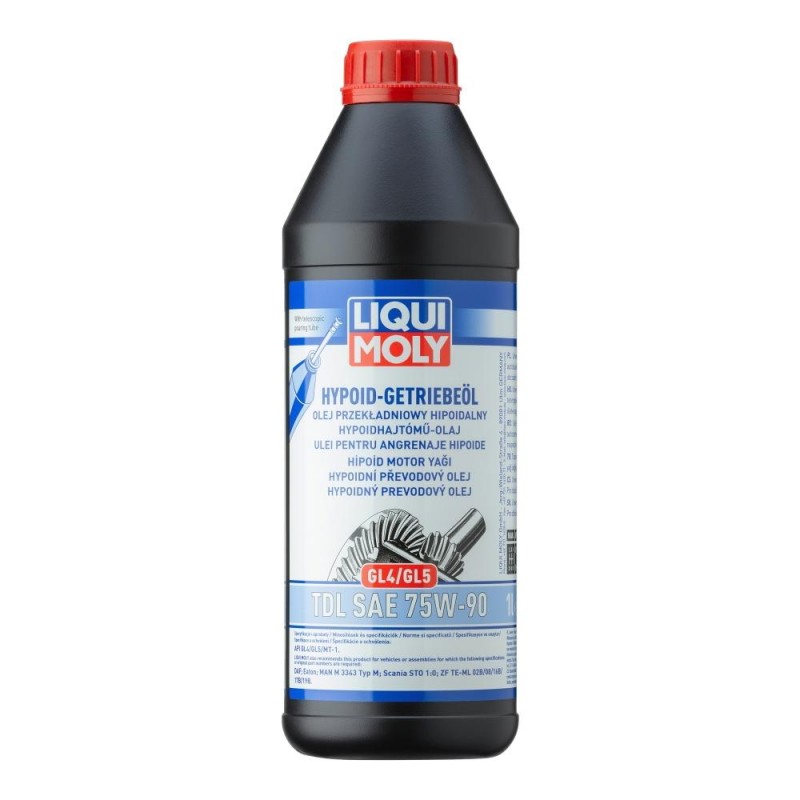 Liqui Moly Tdl 75W-90 Ts- Api Gl4. Gl5. Mt1 (1407)- 1L