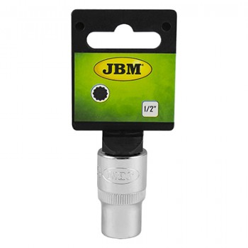 Tubulara Cromata Bihexagonala Scurta - Xzn 1/2` 30 Mm Jbm