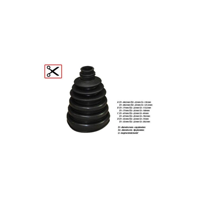 Burduf Universal 22Mm - Max. 100Mm 32218