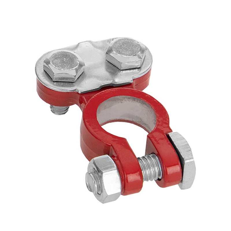 Borna Baterie Auto Rosu (+)