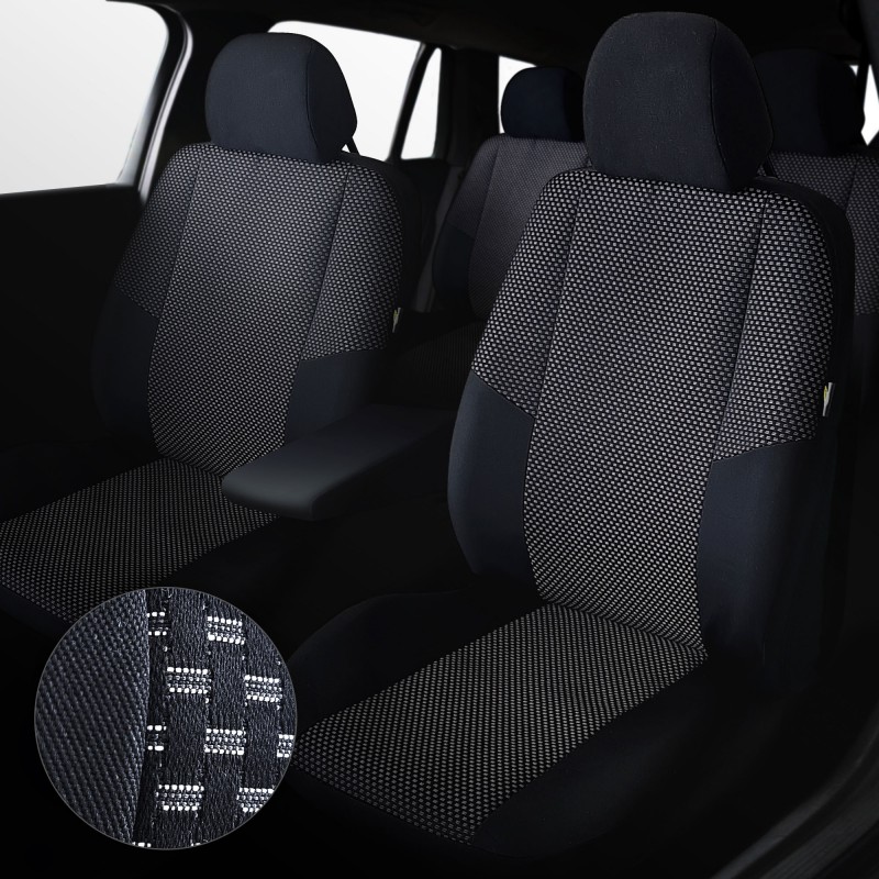 Set Huse Scaun Fit Umbrella Pentru Dacia Duster 1 (2010-2018) (Bancheta Fractionata)