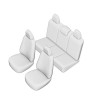 Set Huse Scaun Umbrella Pentru Vw Touran 2004-2009 (Scaune Individuale Spate)