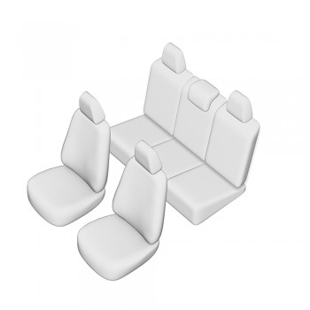 Set Huse Scaun Umbrella Pentru Vw Touran 2004-2009 (Scaune Individuale Spate)