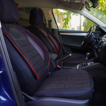 Set Huse Scaun Racing Negru