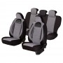 Set Huse Scaun Racing Gri - Negru
