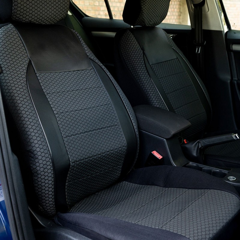 Set Huse Scaun Elegance Negru