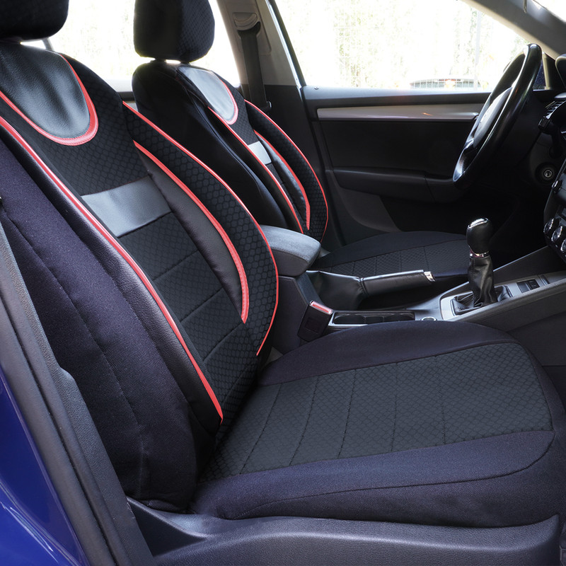 Set Huse Scaun Dynamic Negru