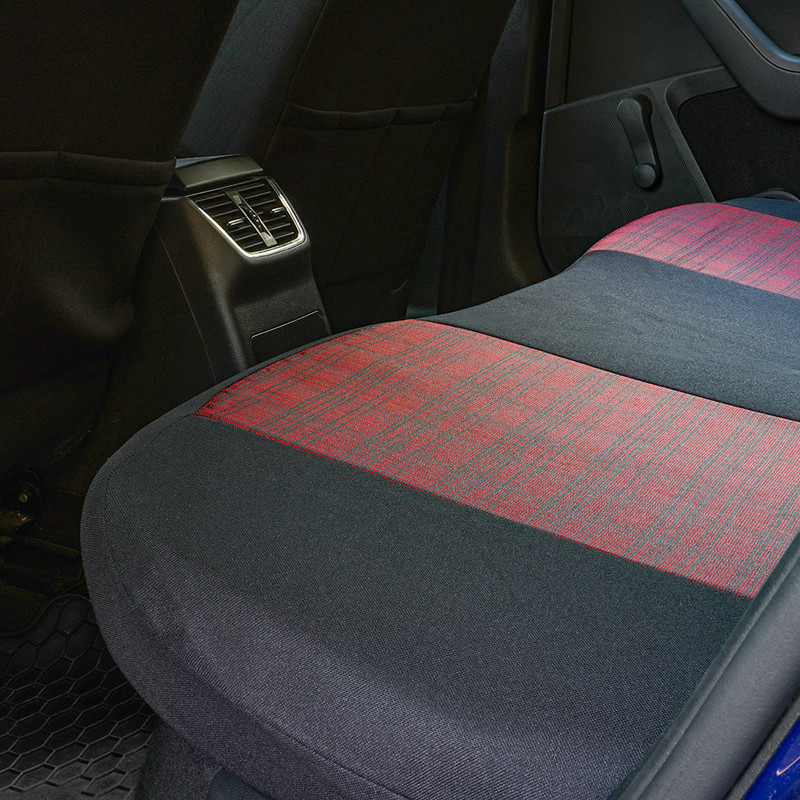 Set Huse Scaun Luxury Rosu