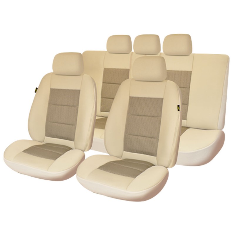 Set Huse Scaun Premium Lux - Bej