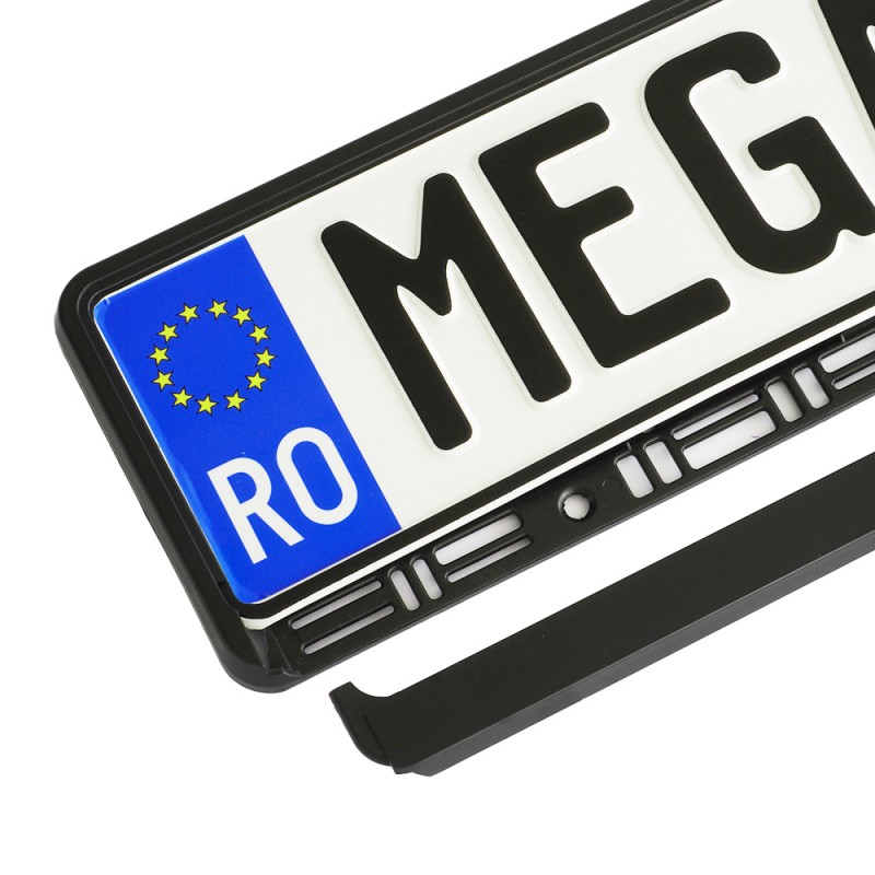 Suport Numar Inmatriculare Mega Drive Rigleta Tip 1 Set 2 Buc