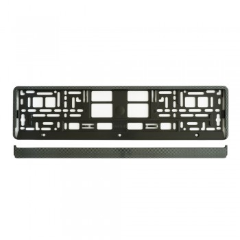 Suport Numar Inmatriculare Mega Drive Carbon 1 Buc