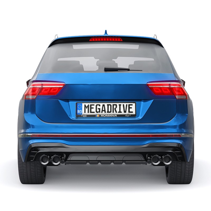 Suport Numar Inmatriculare Mega Drive Romania Set 2 Buc