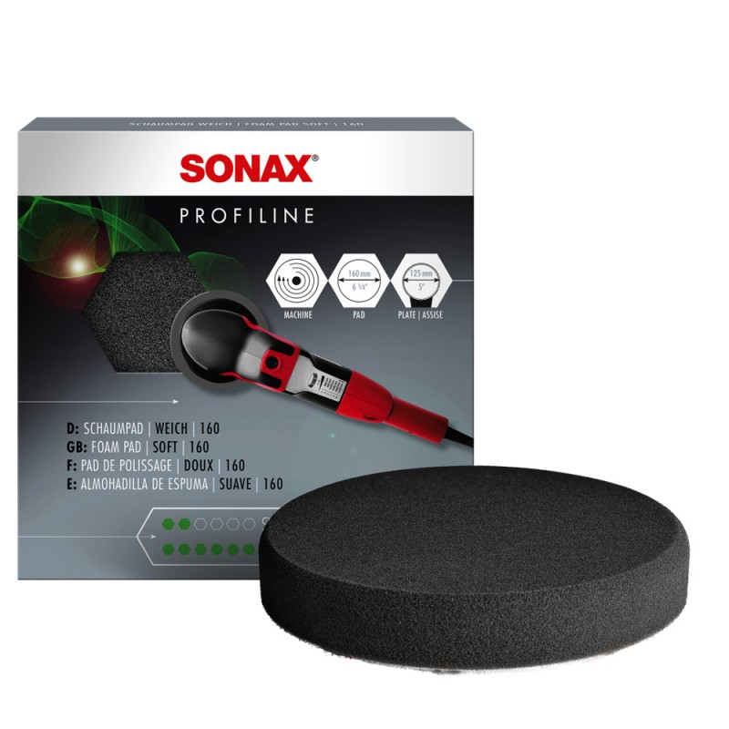 Burete Gri Pentru Polish Fin Soft Finish 160Mm Sonax