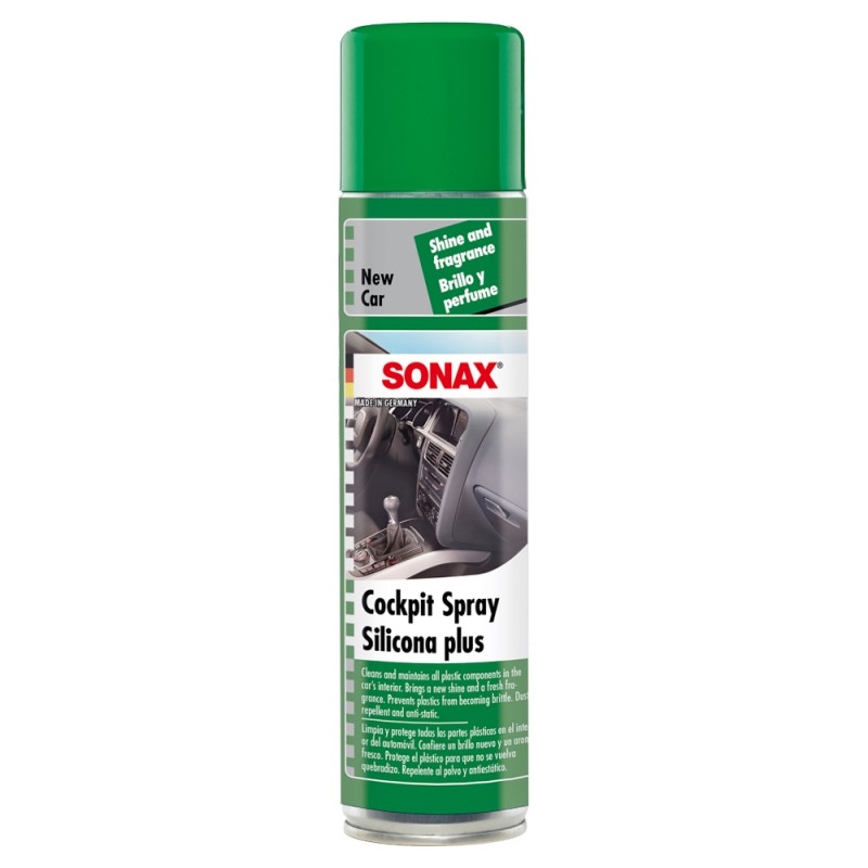Spray Curatare Bord Cu Aroma New Car, Fara Silicon, 400Ml Sonax