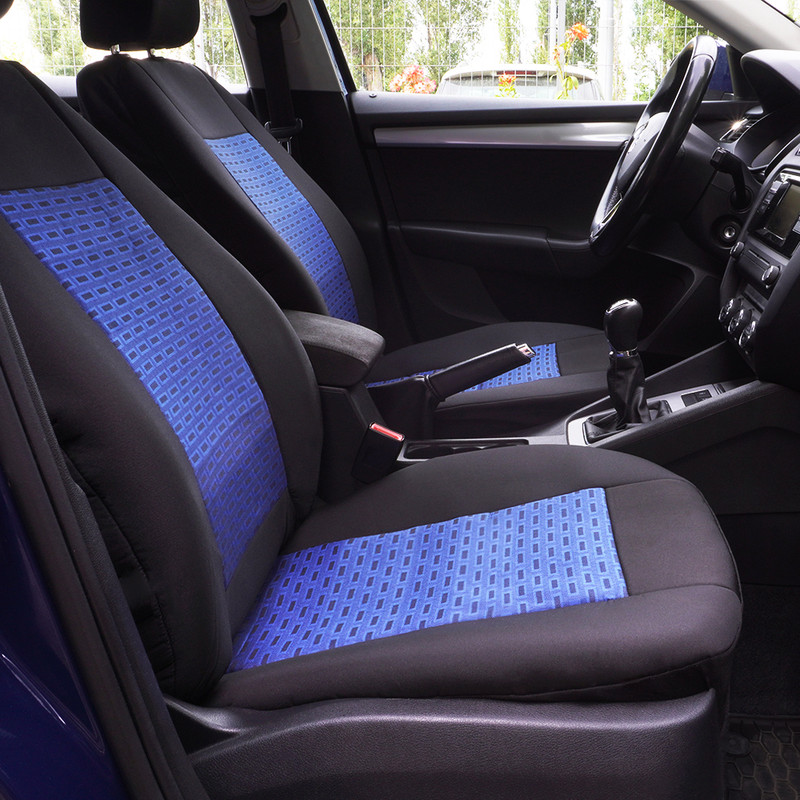 Set Huse Scaun Lux - Albastru