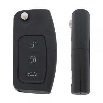 Carcasa Cheie Contact Pentru Ford Focus / Mondeo, 3 Butoane, Cu Cheie