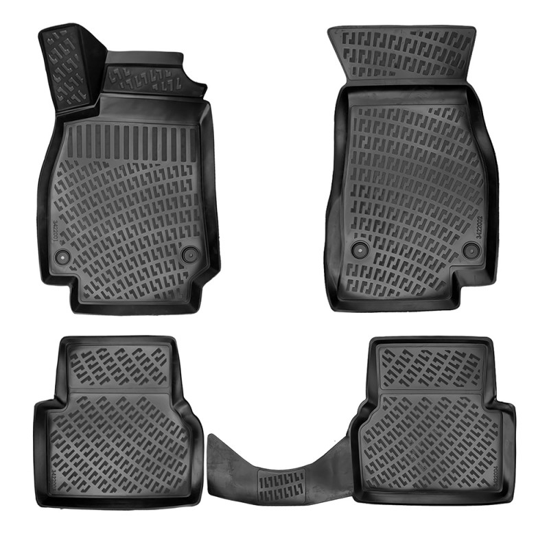 Set Covorase Auto Cauciuc Umbrella Pentru Audi A6 C8 (4K) 2018-