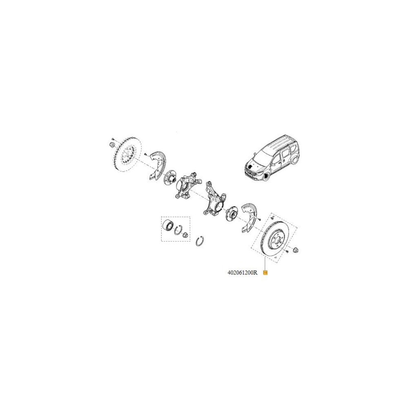 Set Disc Frana Fata 258X22- Ps 402061200R