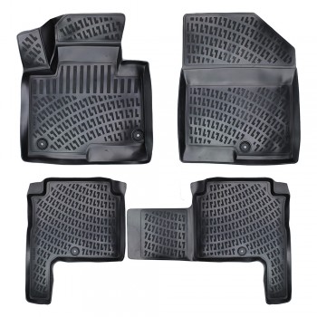 Set Covorase Auto Cauciuc Umbrella Pentru Hyundai Santa Fe Iii 2012-2018