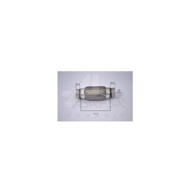 Racord Flexibil Inner & Outer Braid (B) 45X150 Mm