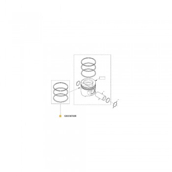 Set Segmenti Motor (1 Piston) 120330783R