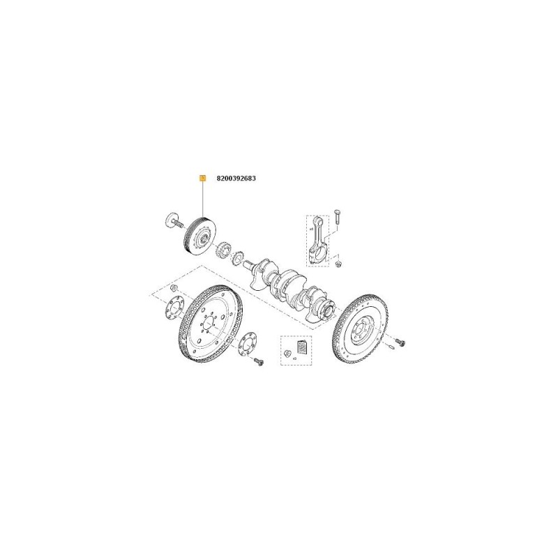 Fulie Arbore Cotit 8200392683