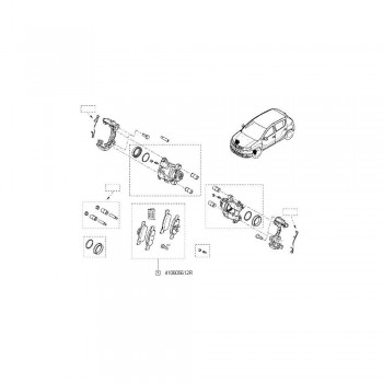 Set Placute Frana Fata - Ps 410602581R