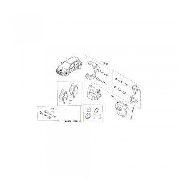 Set Placute Frana Fata 410601237R