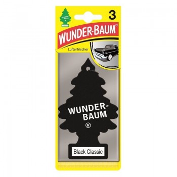 Set 3 Bucati Odorizante Auto Bradut Wunder-Baum Black Ice