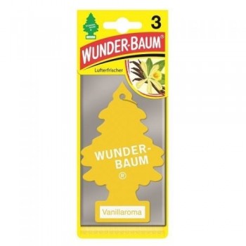 Set 3 Bucati Odorizante Auto Bradut Wunder-Baum Vanillaroma