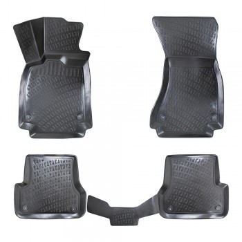 Set Covorase Auto Cauciuc Umbrella Pentru Audi A6 C7 (4G) 2011-2015 / C7 Facelift 2015-2018