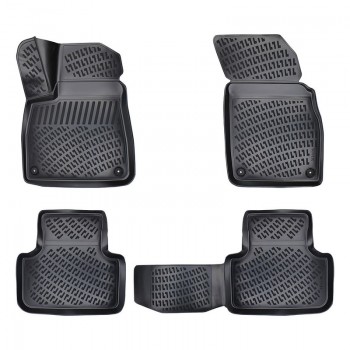 Set Covorase Auto Cauciuc Umbrella Pentru Audi Q7 Ii (4M) 2015-